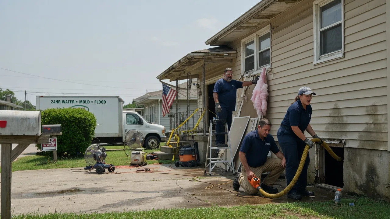 Water Damage Repair in Louvale, GA near me